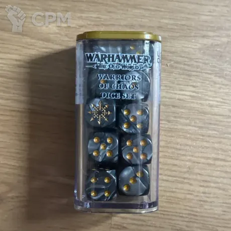 Описание картинки Warriors of Chaos Dice Set от zurdo по цене 8 000руб | Свободный Рынок Миниатюр - СРМ