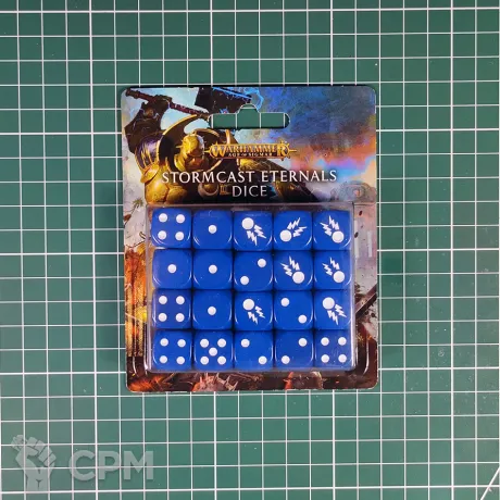 Описание картинки Stormcast Eternals Dice Set 3ed. от Vault Boy по цене 4 498руб | Свободный Рынок Миниатюр - СРМ