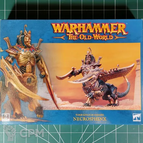 Описание картинки Tomb Kings Necrosphinx / Khemrian Warsphinx от Vault Boy по цене 7 898руб | Свободный Рынок Миниатюр - СРМ