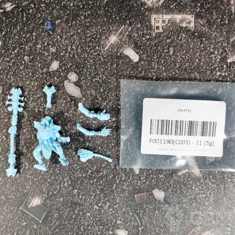 Описание картинки Necrons Cryptek Technomancer от Каджит по цене 448руб | Свободный Рынок Миниатюр - СРМ