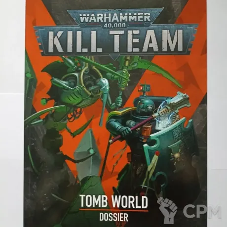 Описание картинки Dossier из Kill Team: Tomb World от Black Legion Hall по цене 100руб | Свободный Рынок Миниатюр - СРМ