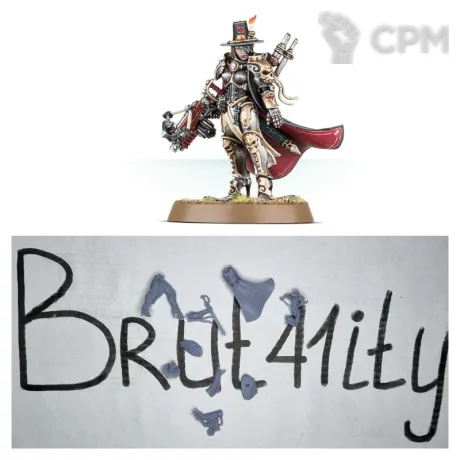 Описание картинки Inquisitor Greyfax от Бруталити по цене 200руб | Свободный Рынок Миниатюр - СРМ