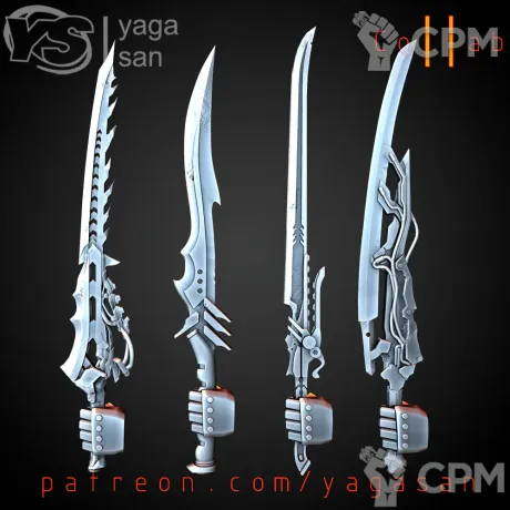 Описание картинки Power Swords от Стальные Небеса по цене 160руб | Свободный Рынок Миниатюр - СРМ