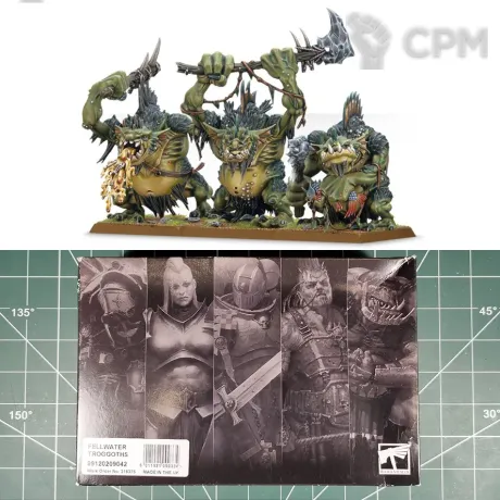 Описание картинки Gloomspite Gitz Fellwater Troggoths (River Trolls) от Vault Boy по цене 6 998руб | Свободный Рынок Миниатюр - СРМ