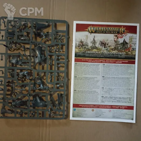 Описание картинки Freeguild Command Corps от Black Legion Hall по цене 4 180руб | Свободный Рынок Миниатюр - СРМ