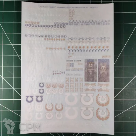 Описание картинки Ultramarines Legion Transfer Sheet Декали Оригинал GW от Vault Boy по цене 5 298руб | Свободный Рынок Миниатюр - СРМ