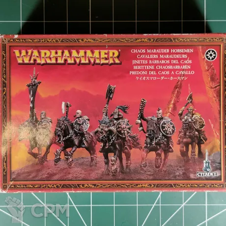 Описание картинки Chaos Marauder Horsemen Classic от Каджит по цене 4 498руб | Свободный Рынок Миниатюр - СРМ