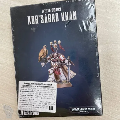 Описание картинки White Scars Kor'sarro Khan от Alamentar по цене 3 200руб | Свободный Рынок Миниатюр - СРМ