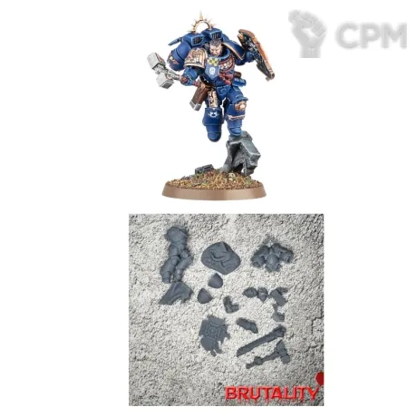 Описание картинки Captain with Jump Pack and Relic Shield от Бруталити по цене 200руб | Свободный Рынок Миниатюр - СРМ