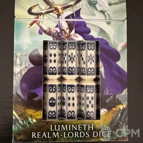 Описание картинки Lumineth realm-lords limited dice set от Bago0oR по цене 7 410руб | Свободный Рынок Миниатюр - СРМ