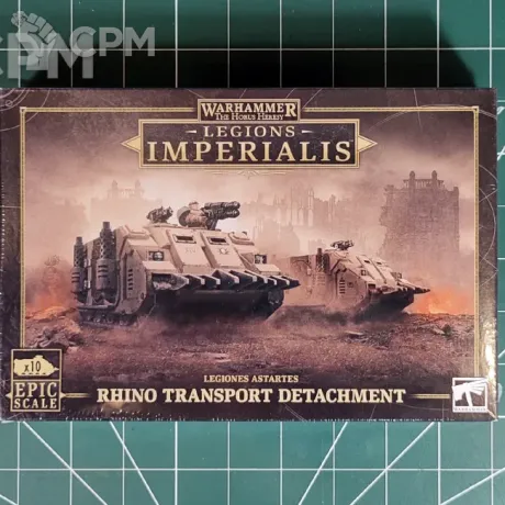 Описание картинки Legions Imperialis Rhino Transport Detachment Box от Vault Boy по цене 6 498руб | Свободный Рынок Миниатюр - СРМ