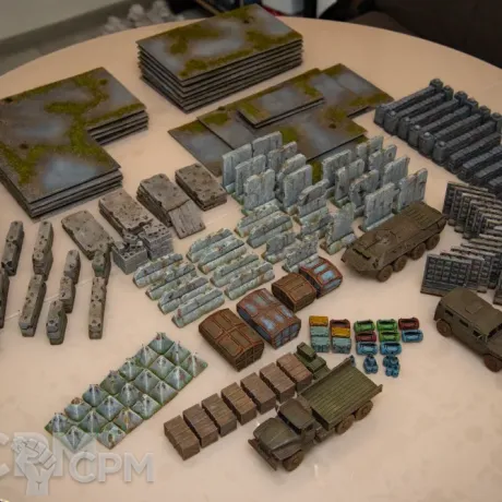 Описание картинки "Небольшой" набор террейна. от Alminster73 по цене 26 000руб | Свободный Рынок Миниатюр - СРМ