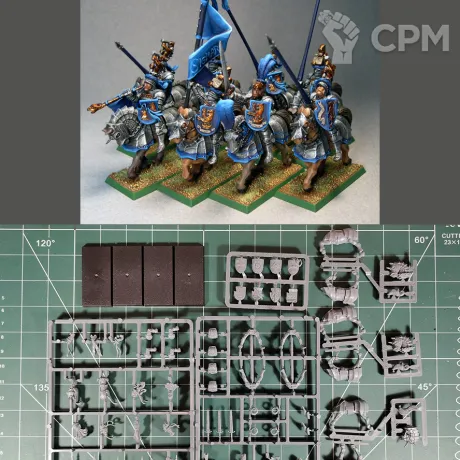 Описание картинки Empire Of Man Empire Knights x4 от Vault Boy по цене 2 498руб | Свободный Рынок Миниатюр - СРМ