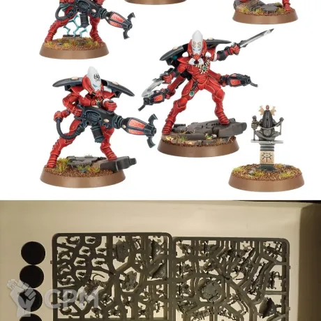 Описание картинки Warp Spiders от Black Legion Hall по цене 4 840руб | Свободный Рынок Миниатюр - СРМ