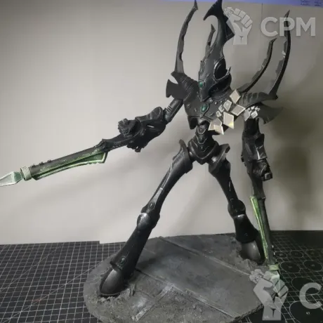 Описание картинки Aeldari Titan (Arcadian Colossus) от S!ridium по цене 4 600руб | Свободный Рынок Миниатюр - СРМ