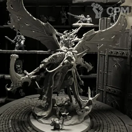 Описание картинки Warhammer 40000 Mortarion Daemon Primarch Of Nurgle scan от Houston Program по цене 1 200руб | Свободный Рынок Миниатюр - СРМ