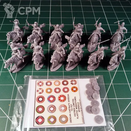 Описание картинки Iberian Cavalry от Каджит по цене 3 498руб | Свободный Рынок Миниатюр - СРМ