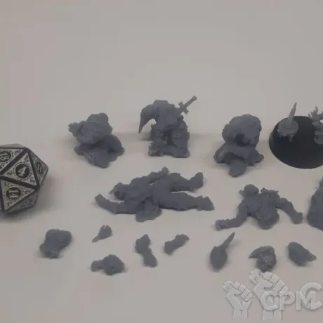 Описание картинки Мертвые Воины Тау от Подземный человек по цене 150руб | Свободный Рынок Миниатюр - СРМ