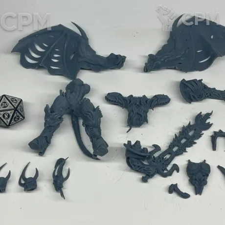 Описание картинки Daemon Princess of Slaanesh. Демон принц Детей императора. от Подземный человек по цене 400руб | Свободный Рынок Миниатюр - СРМ