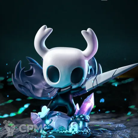 Описание картинки Полый рыцарь Hollow knight от Кира по цене 3 000руб | Свободный Рынок Миниатюр - СРМ