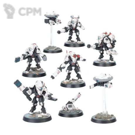 Описание картинки XV26 Stealth Battlesuits Kill Team от Dark Heresy по цене 2 090руб | Свободный Рынок Миниатюр - СРМ