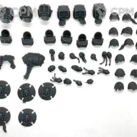 Описание картинки Wolf Guard Terminators 2025 от VtorushinAdditiveTec по цене 750руб | Свободный Рынок Миниатюр - СРМ