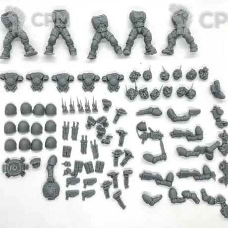 Описание картинки Primaris Infiltrators / Incursors (5шт) от VtorushinAdditiveTec по цене 1руб | Свободный Рынок Миниатюр - СРМ