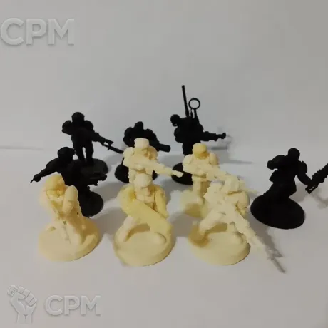 Описание картинки Cadian shock troops от Labibuz по цене 1 000руб | Свободный Рынок Миниатюр - СРМ