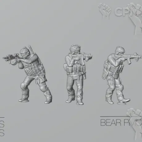 Описание картинки BEAR ЧВК, low profile, part 1 от akaTuman по цене 1 300руб | Свободный Рынок Миниатюр - СРМ