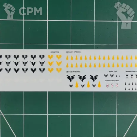Описание картинки Blood Angels Primaris Transfer Sheet (Декали) от Vault Boy по цене 598руб | Свободный Рынок Миниатюр - СРМ