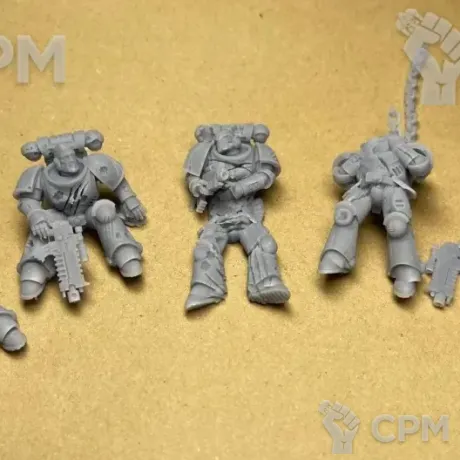 Описание картинки Dead Primaris Мертвые примарисы от Подземный человек по цене 200руб | Свободный Рынок Миниатюр - СРМ