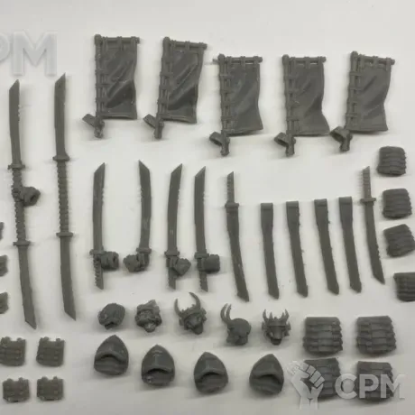 Описание картинки Абгрейд пак на космодесант под Самураев от Подземный человек по цене 150руб | Свободный Рынок Миниатюр - СРМ