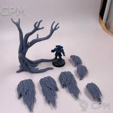 Описание картинки Другое Большое дерево от Подземный человек по цене 400руб | Свободный Рынок Миниатюр - СРМ