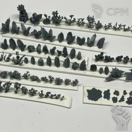 Описание картинки Лесные растения от Подземный человек по цене 200руб | Свободный Рынок Миниатюр - СРМ