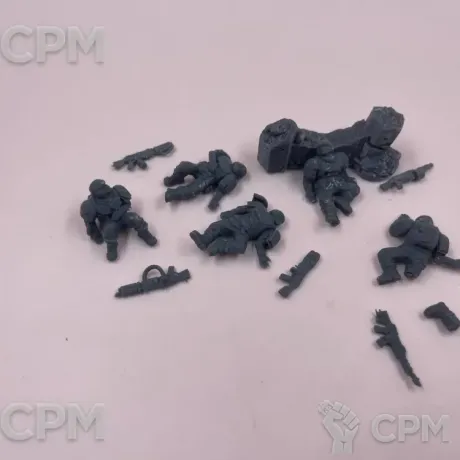 Описание картинки Павшие Бойцы Кадии от Подземный человек по цене 200руб | Свободный Рынок Миниатюр - СРМ