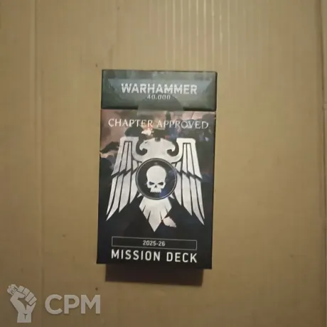 Описание картинки Chapter Approved Mission Deck 2025-2026 от Black Legion Hall по цене 2 000руб