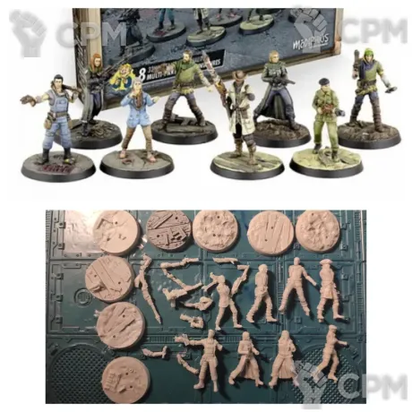 Описание картинки Survivors core box от Greed's storehouse по цене 2 450руб | Свободный Рынок Миниатюр - СРМ