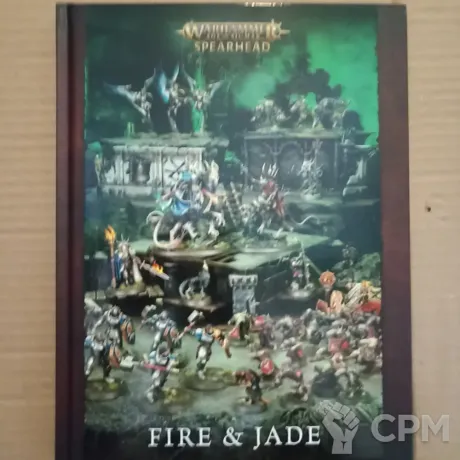 Описание картинки Spearhead Fire &amp; Jade Book от Black Legion Hall по цене 100руб | Свободный Рынок Миниатюр - СРМ