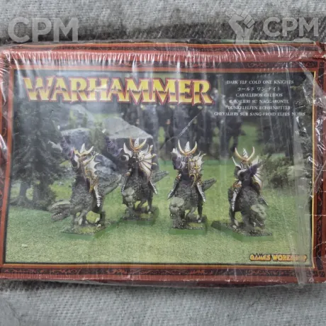 Описание картинки Dark elf cold one Knights от User37934 по цене 10 000руб | Свободный Рынок Миниатюр - СРМ