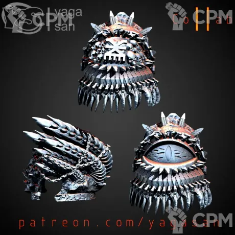 Описание картинки CSM Shoulder Pads v3 от Стальные Небеса по цене 45руб | Свободный Рынок Миниатюр - СРМ