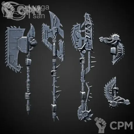 Описание картинки CSM Accursed Weapons v3 от Стальные Небеса по цене 300руб | Свободный Рынок Миниатюр - СРМ