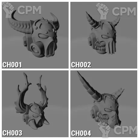 Описание картинки CSM Helmets v1 от Стальные Небеса по цене 240руб | Свободный Рынок Миниатюр - СРМ