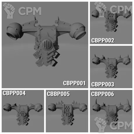 Описание картинки CSM Back Pack Power Unit v1 от Стальные Небеса по цене 35руб | Свободный Рынок Миниатюр - СРМ