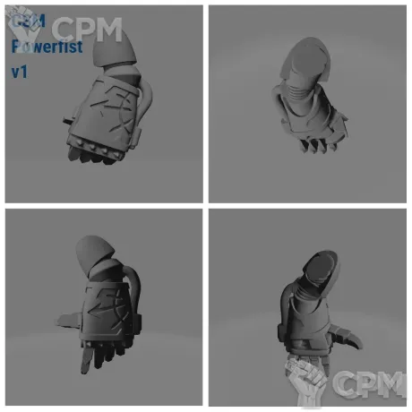 Описание картинки CSM Power Fist от Стальные Небеса по цене 100руб | Свободный Рынок Миниатюр - СРМ