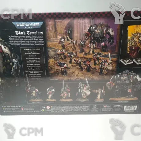 Описание картинки Warhammer 40,000: Black Templars Army Set от Ярослав1709 по цене 18 000руб