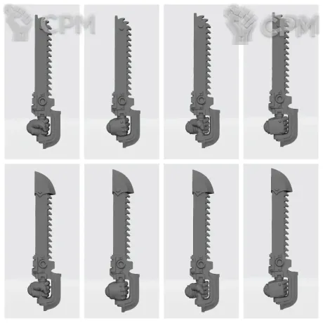 Описание картинки CSM Chainsword v1 [16] от Стальные Небеса по цене 320руб | Свободный Рынок Миниатюр - СРМ