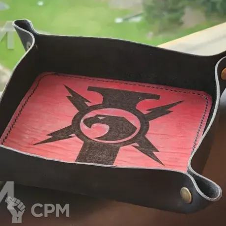 Описание картинки Dice Tray Adeptus Custodes/Лоток/Дайс Трей Кустодес/Арена/Тарелка от Krontwar по цене 3 500руб | Свободный Рынок Миниатюр - СРМ