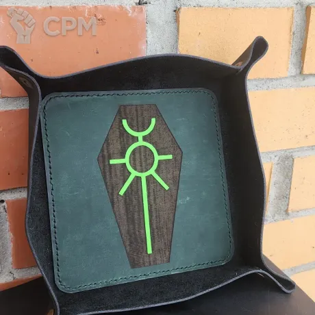 Описание картинки Necrons Dice Tray/Лоток/Дайс Трей/Арена/некроны от Krontwar по цене 4 000руб | Свободный Рынок Миниатюр - СРМ