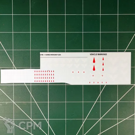 Описание картинки Blood Angels Death Company Transfer Sheet 2024 (Декали) неполный от Vault Boy по цене 398руб | Свободный Рынок Миниатюр - СРМ