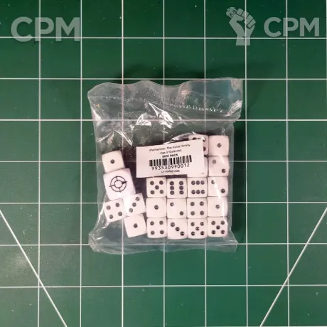 Описание картинки Dice Pack with Scatter Dice (Оригинал GW) от Vault Boy по цене 1 498руб | Свободный Рынок Миниатюр - СРМ